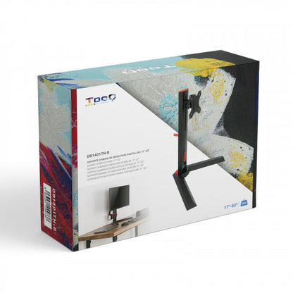 TooQ DB1401TN-B soporte para monitor 81,3 cm (32") Independiente Negro, Rojo_10
