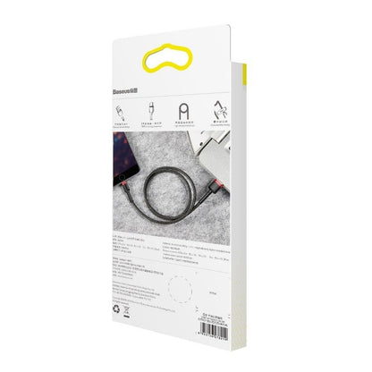 Baseus Cafule USB-A / Lightning 2.4A QC 3.0 cable 0.5 m - black and red_19