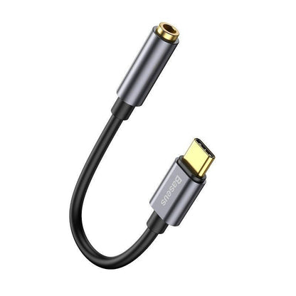Baseus L54 adapter for USB-C headphones / mini jack 3.5mm DAC 24 bit 48 KHz - gray_4
