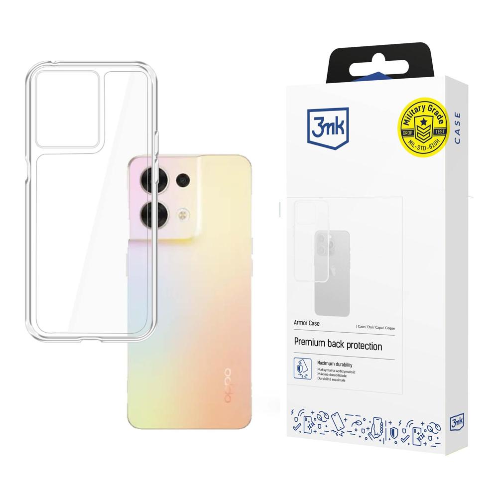 3mk Armor Case for Oppo Reno 8 5G - Transparent_0