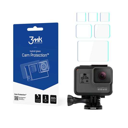 3mk Cam Protection Protective Glass for GoPro Hero 5/6/7_0