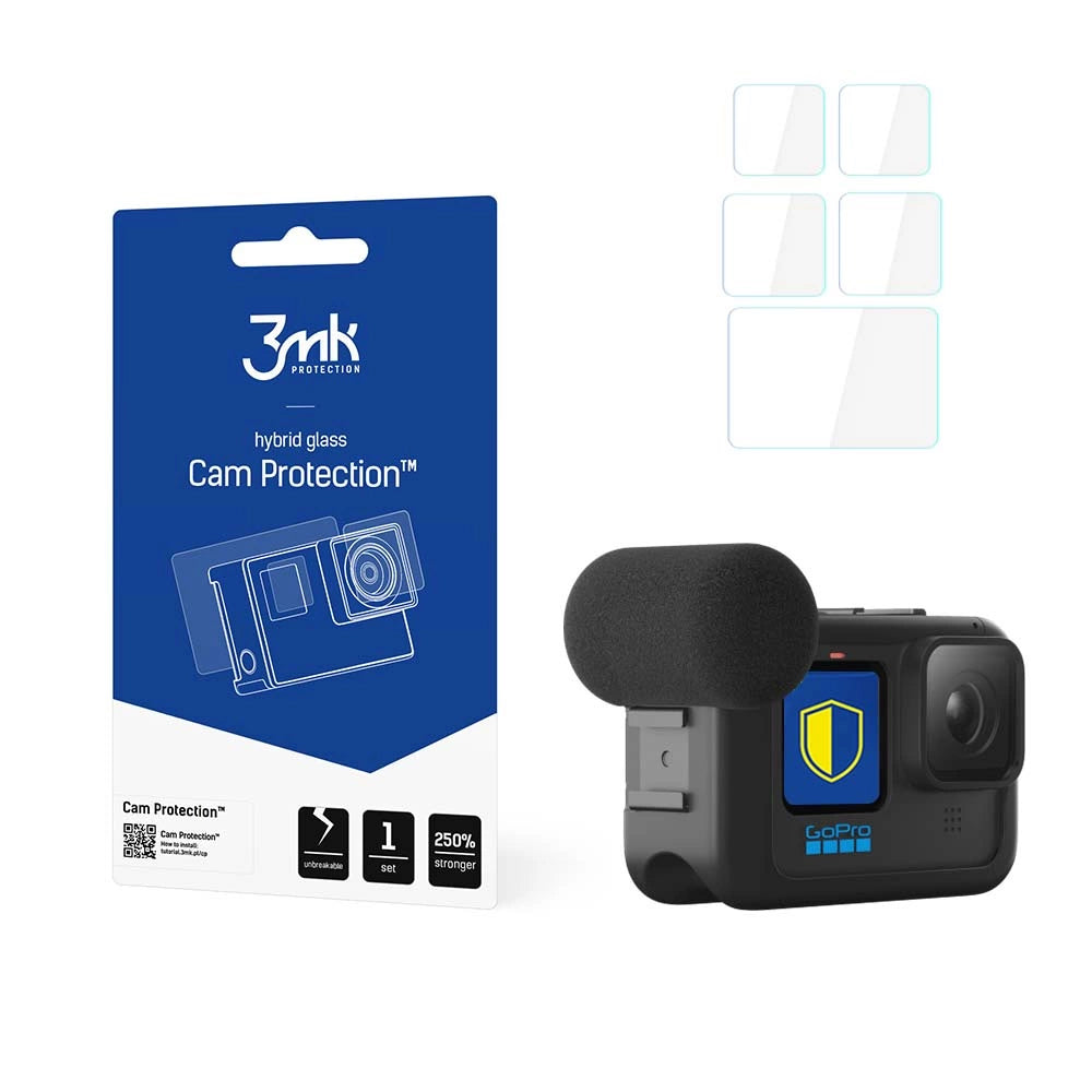 3mk Cam Protection protective glass for GoPro Hero 9 / 10 / 11_0