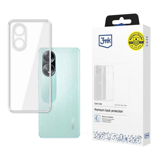 3mk Clear Case for Oppo A58 4G - transparent_0