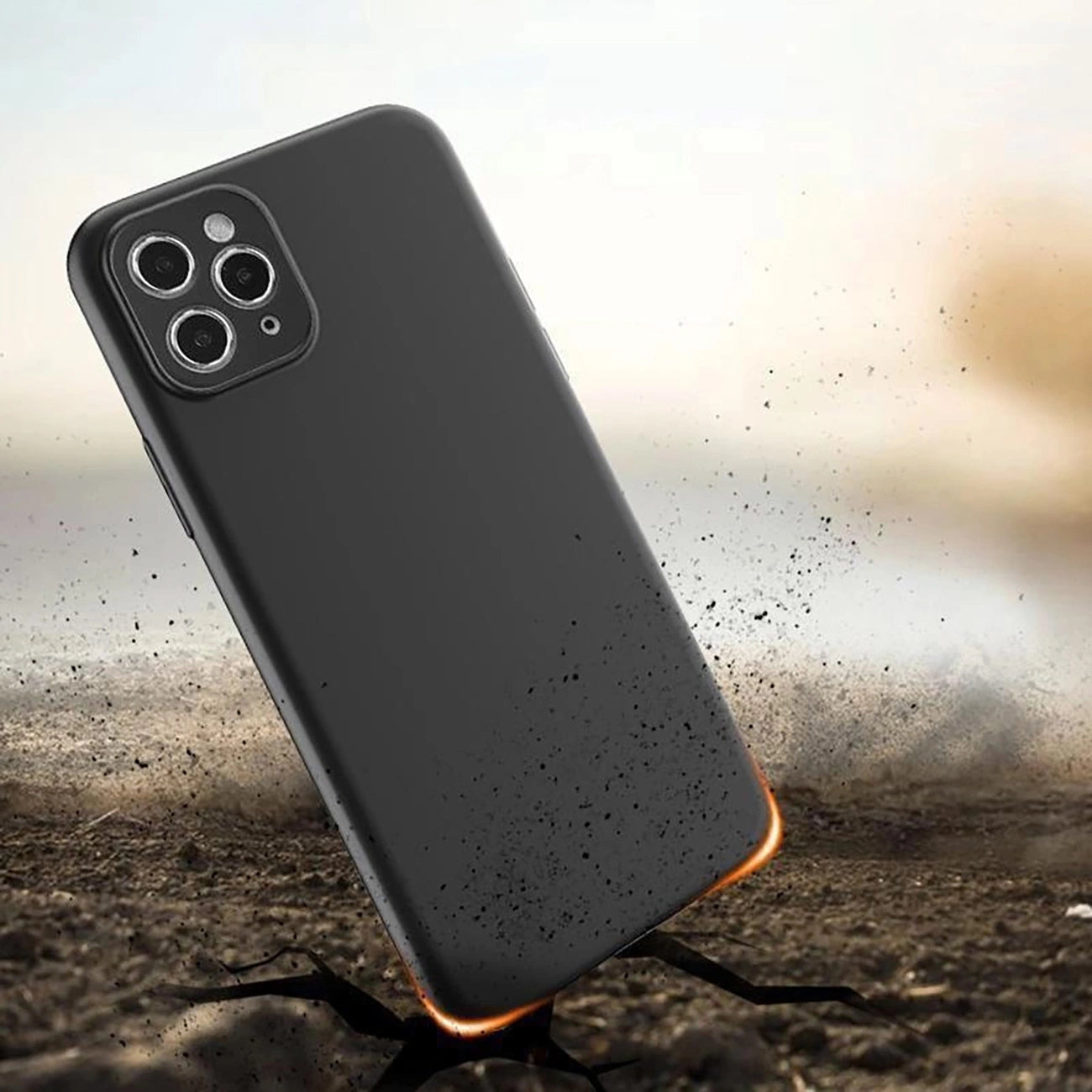 Soft Case for Samsung Galaxy M55 - black_1