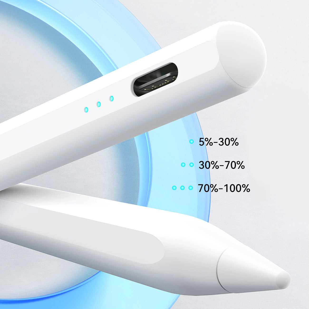 Joyroom JR-X15 active stylus 130mAh USB-C - white_12