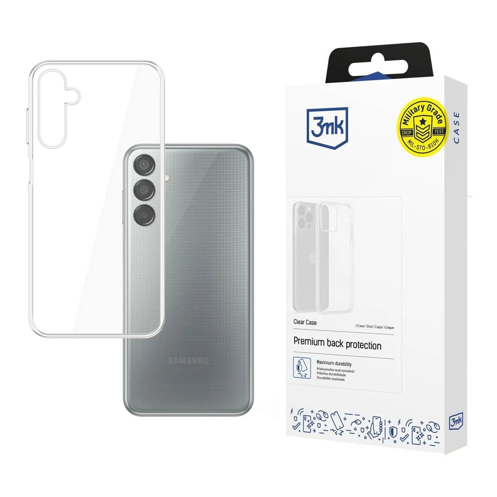 3mk Clear Case for Samsung Galaxy M15 5G - transparent_0