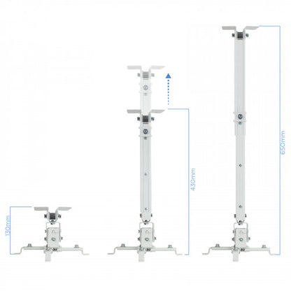 Soporte de Techo para Proyector TooQ PJ2012T-W/ Inclinable/ hasta 20kg_2