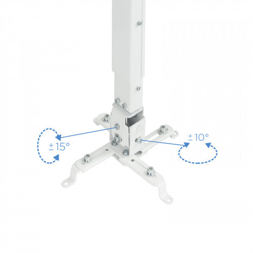 Soporte de Techo para Proyector TooQ PJ2012T-W/ Inclinable/ hasta 20kg_3