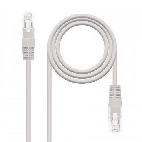 Nanocable CABLE RED LATIGUILLO RJ45 CAT.5E UTP AWG24, 2.0 M_0