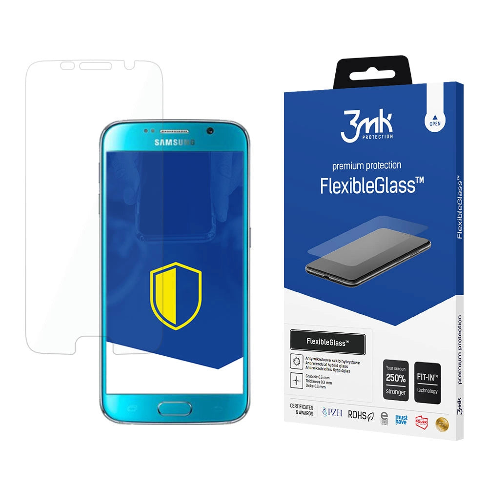 Hybrid glass 3mk FlexibleGlass™ for Samsung Galaxy S6_0