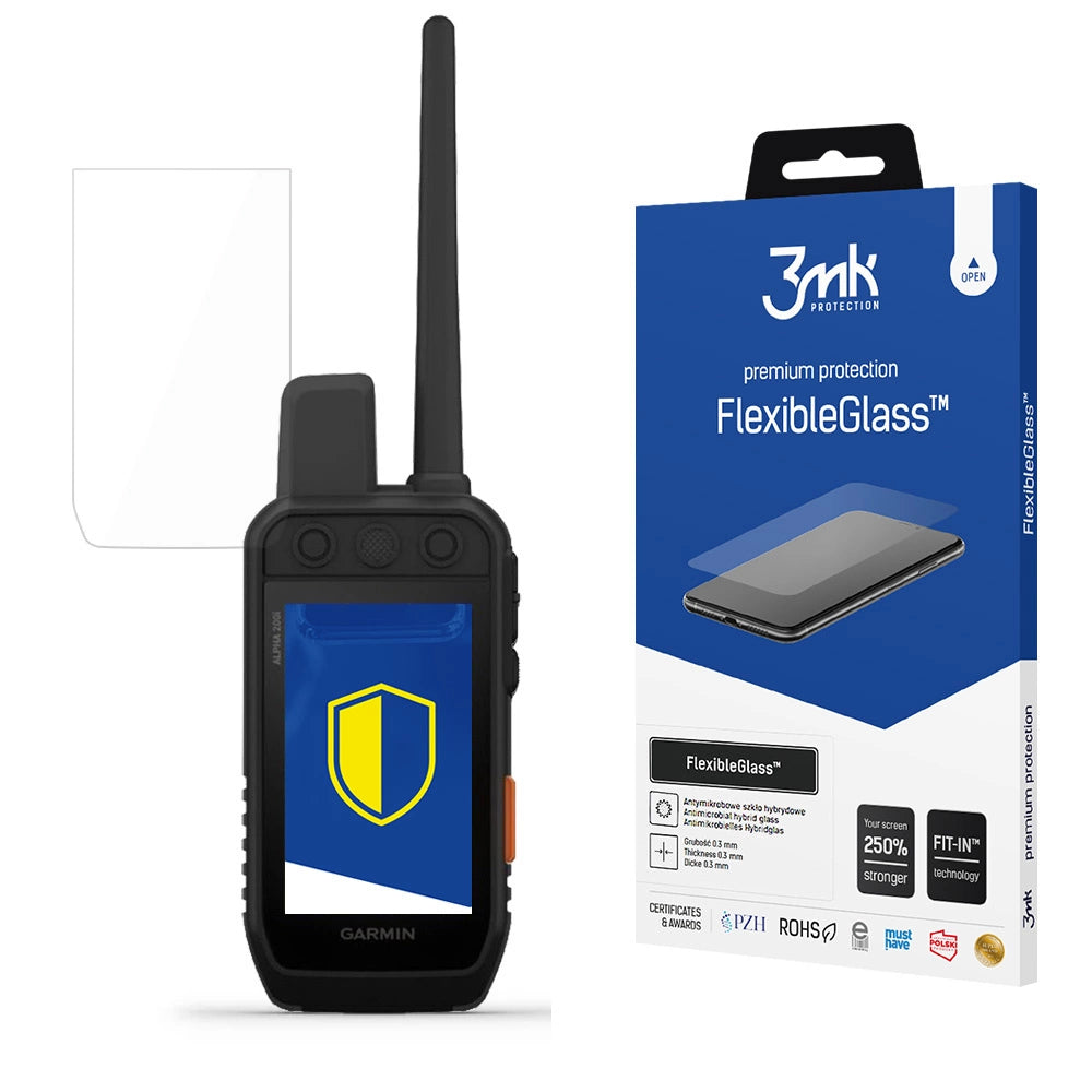 3mk FlexibleGlass™ hybrid glass for Garmin Alpha 200i_0
