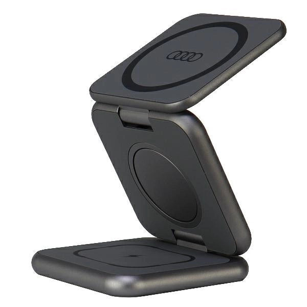 Audi Big Logo foldable inductive charger 3in1 0 - gray_1