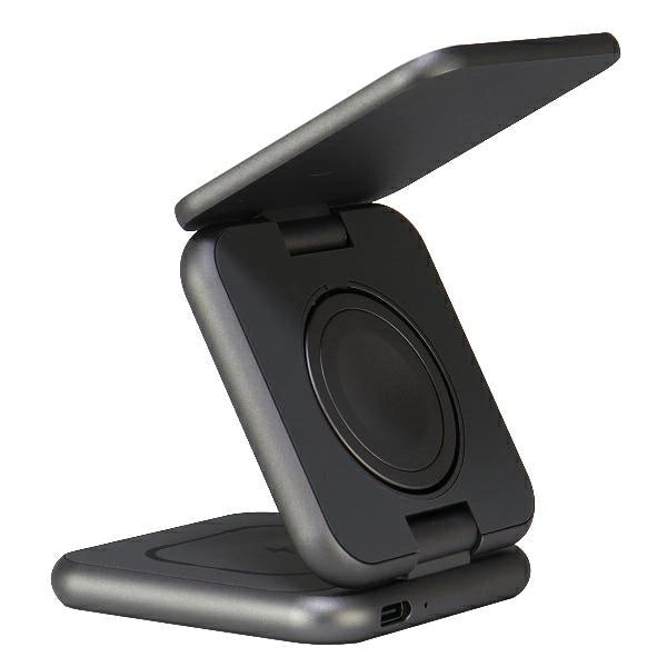 Audi Big Logo foldable inductive charger 3in1 0 - gray_4