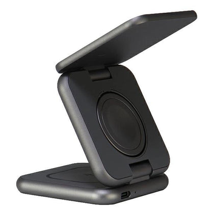 Audi Big Logo foldable inductive charger 3in1 0 - gray_4