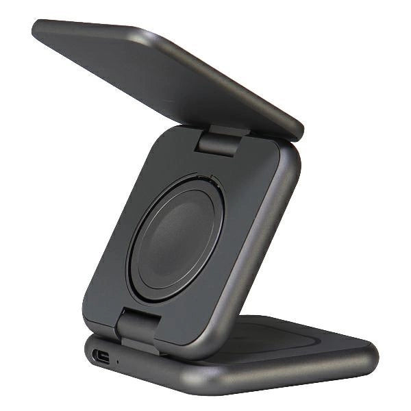 Audi Big Logo foldable inductive charger 3in1 0 - gray_5