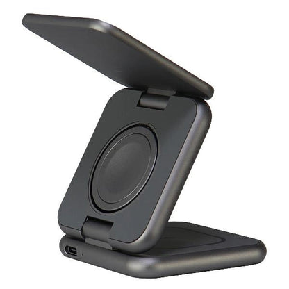 Audi Big Logo foldable inductive charger 3in1 0 - gray_5