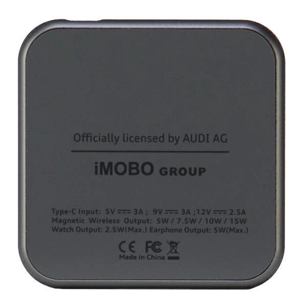 Audi Big Logo foldable inductive charger 3in1 0 - gray_7