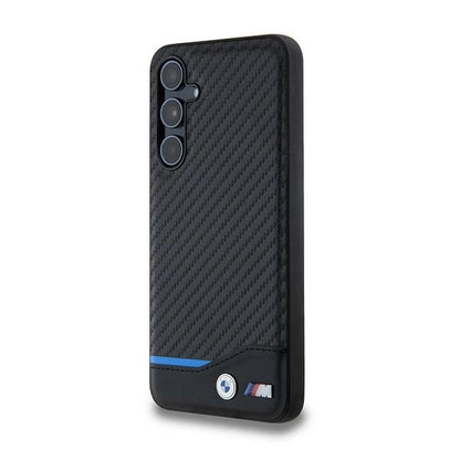 BMW Leather Carbon case for Samsung Galaxy A55 - black_1
