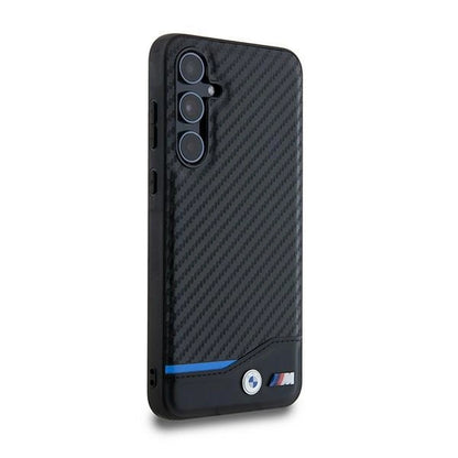 BMW Leather Carbon case for Samsung Galaxy A55 - black_3