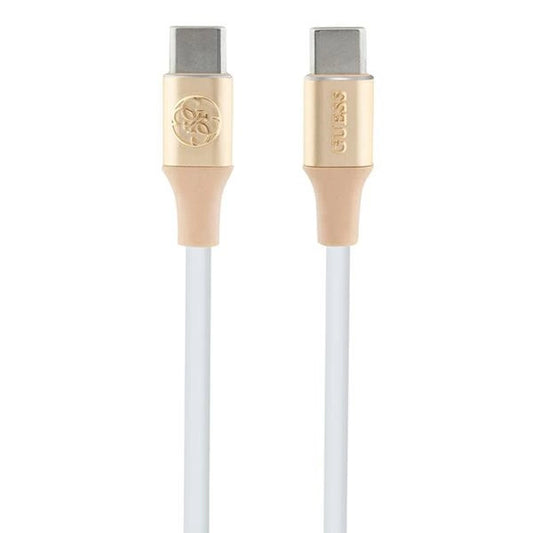 Guess Ebossed Logo USB-C / USB-C Cable 1.5m Fast Charging - Gold_0