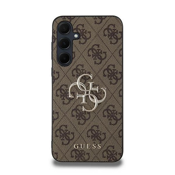 Guess 4G Big Metal Logo case for Samsung Galaxy A35 - brown_2