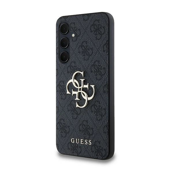 Guess 4G Big Metal Logo case for Samsung Galaxy A35 - black_1