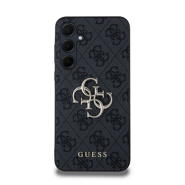 Guess 4G Big Metal Logo case for Samsung Galaxy A35 - black_2