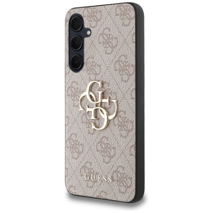 Guess 4G Big Metal Logo case for Samsung Galaxy A35 - pink_1