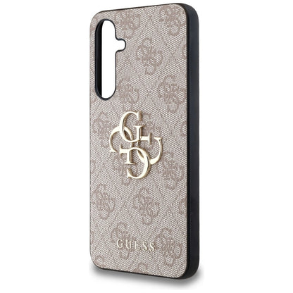 Guess 4G Big Metal Logo case for Samsung Galaxy A35 - pink_5