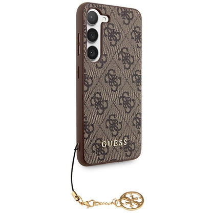 Guess 4G Charms Collection case for Samsung Galaxy A35 - brown_3