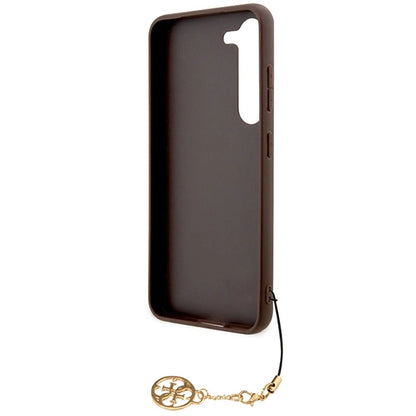 Guess 4G Charms Collection case for Samsung Galaxy A35 - brown_6