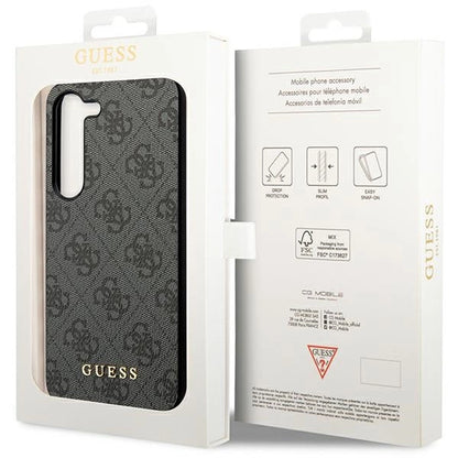 Guess 4G Charms Collection case for Samsung Galaxy A35 - black_7