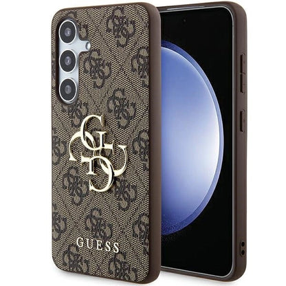 Guess 4G Big Metal Logo case for Samsung Galaxy A55 - brown_0