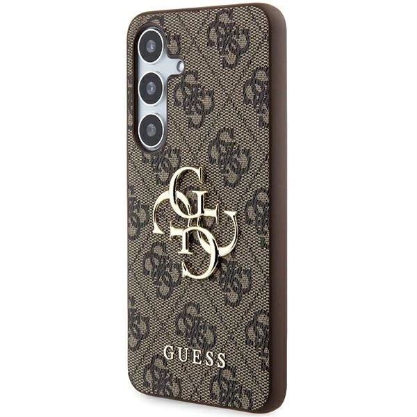 Guess 4G Big Metal Logo case for Samsung Galaxy A55 - brown_1