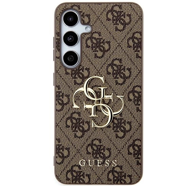 Guess 4G Big Metal Logo case for Samsung Galaxy A55 - brown_2