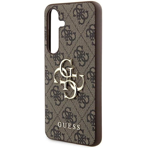 Guess 4G Big Metal Logo case for Samsung Galaxy A55 - brown_5