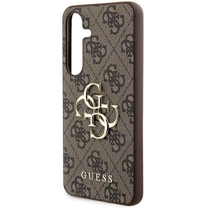 Guess 4G Big Metal Logo case for Samsung Galaxy A55 - brown_5