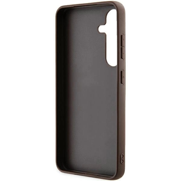 Guess 4G Big Metal Logo case for Samsung Galaxy A55 - brown_6