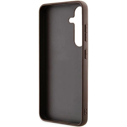 Guess 4G Big Metal Logo case for Samsung Galaxy A55 - brown_6