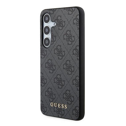 Guess 4G Metal Gold Logo case for Samsung Galaxy A35 - black_1