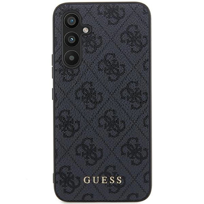 Guess 4G Metal Gold Logo case for Samsung Galaxy A35 - black_2