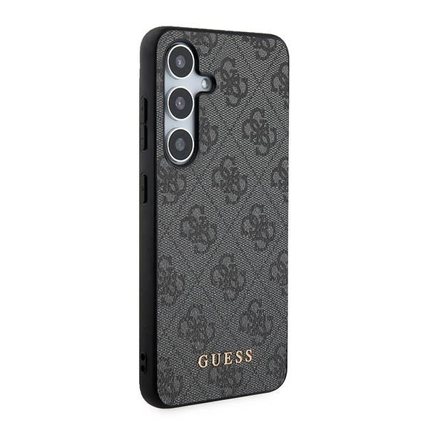 Guess 4G Metal Gold Logo case for Samsung Galaxy A35 - black_3