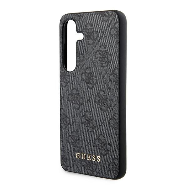 Guess 4G Metal Gold Logo case for Samsung Galaxy A35 - black_5