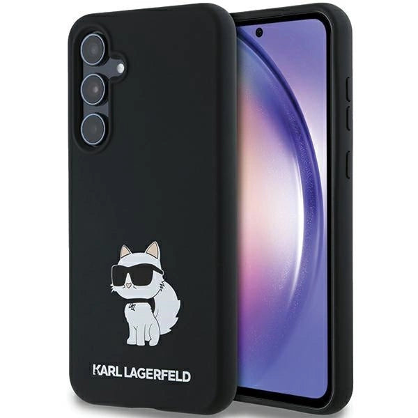 Karl Lagerfeld Silicone Choupette case for Samsung Galaxy A35 - black_0