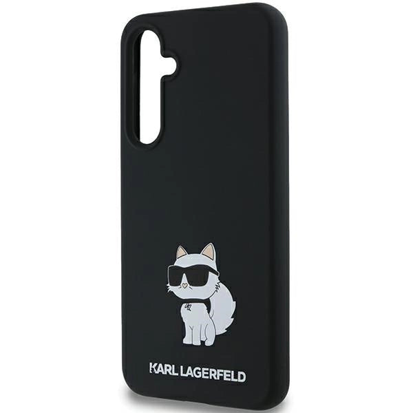 Karl Lagerfeld Silicone Choupette case for Samsung Galaxy A35 - black_5