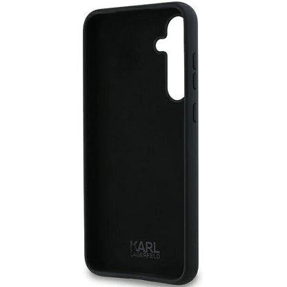 Karl Lagerfeld Silicone Choupette case for Samsung Galaxy A35 - black_6
