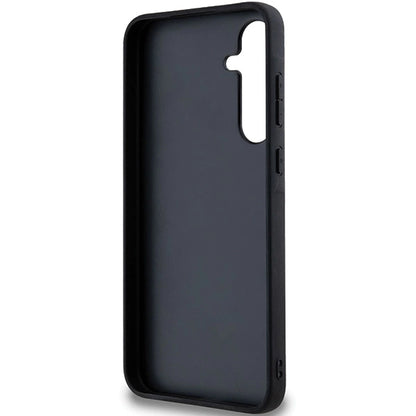 Karl Lagerfeld Fixed Glitter Ikonik Logo Metal Pin case for Samsung Galaxy A55 - black_6