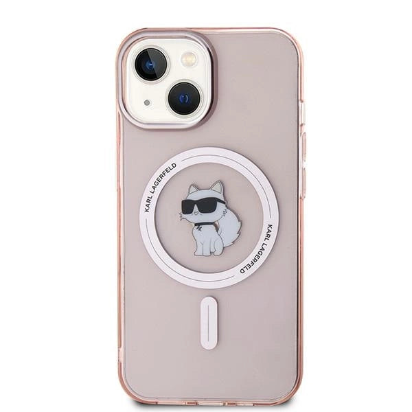 Karl Lagerfeld IML Choupette MagSafe case for iPhone 12/12 Pro - pink_1