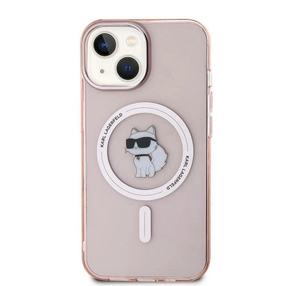 Karl Lagerfeld IML Choupette MagSafe case for iPhone 12/12 Pro - pink_1