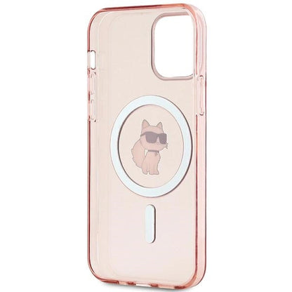 Karl Lagerfeld IML Choupette MagSafe case for iPhone 12/12 Pro - pink_5